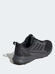 adidas Terrex Black Tracefinder Trail Running Trainers - Image 3 of 9