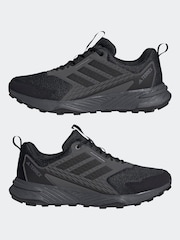 adidas Terrex Black Tracefinder Trail Running Trainers - Image 5 of 9