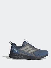 adidas Terrex Black Chrome Tracefinder Trail Running Trainers - Image 1 of 10