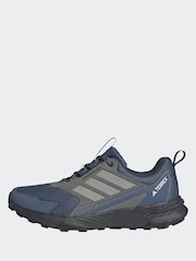 adidas Terrex Black Chrome Tracefinder Trail Running Trainers - Image 2 of 10
