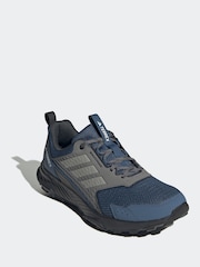 adidas Terrex Black Chrome Tracefinder Trail Running Trainers - Image 4 of 10