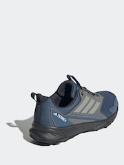 adidas Terrex Black Chrome Tracefinder Trail Running Trainers - Image 5 of 10