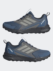 adidas Terrex Black Chrome Tracefinder Trail Running Trainers - Image 6 of 10
