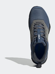 adidas Terrex Black Chrome Tracefinder Trail Running Trainers - Image 7 of 10
