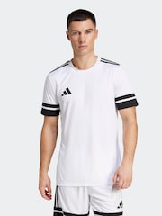 adidas White Squadra 25 Jersey T-Shirt - Image 1 of 8