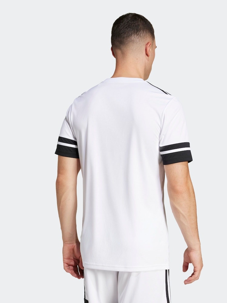 adidas White Squadra 25 Jersey T-Shirt - Image 2 of 8