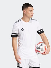 adidas White Squadra 25 Jersey T-Shirt - Image 3 of 8