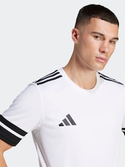 adidas White Squadra 25 Jersey T-Shirt - Image 5 of 8