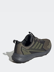 adidas Terrex Black Dark Tracefinder Trail Running Trainers - Image 4 of 10