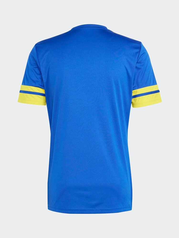 adidas Blue Squadra 25 Jersey T-Shirt - Image 8 of 8 adidas Blue Squadra 25 Jersey T-Shirt - Image 8 of 8