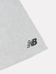 New Balance Black Kids Stacked Logo T-Shirt and Shorts Set - Image 5 of 5
