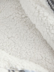 Blue Check Lined Shacket (3-16yrs) - Image 10 of 10