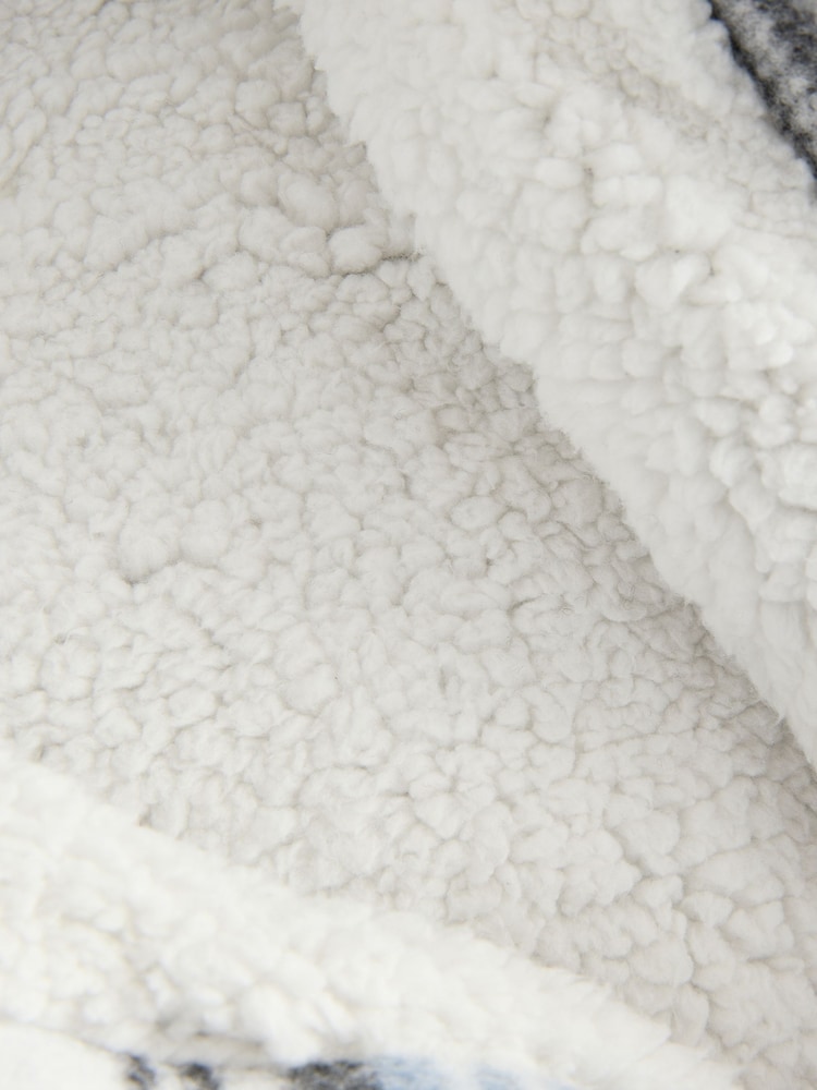 Blue Check Lined Shacket (3-16yrs) - Image 10 of 10 Blue Check Lined Shacket (3-16yrs) - Image 10 of 10