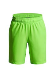 Under Armour Green Woven Wordmark Shorts - Image 1 of 3