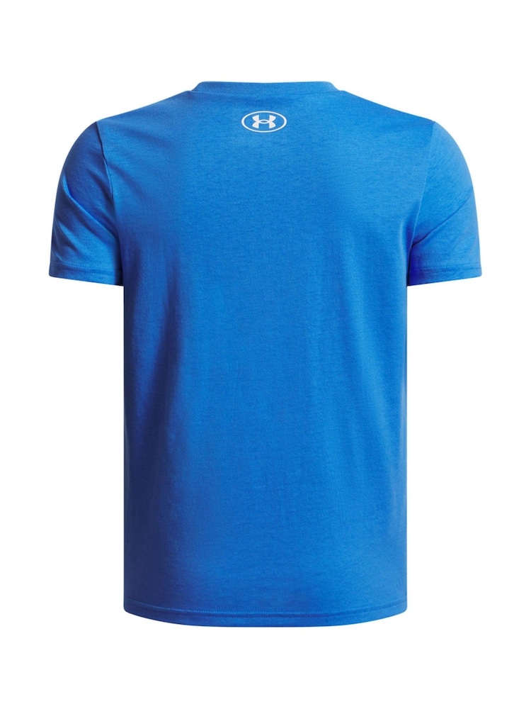 Under Armour Blue Dark Sportstyle Short Sleeve T-Shirt - Image 2 of 2