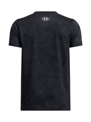 Under Armour Black Tech Vent Jaquard T-Shirt - Image 2 of 2