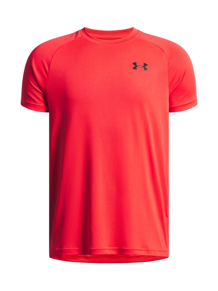 Under Armour Red Cotton Tech 20 Short Sleeve T-Shirt - Image 1 of 2