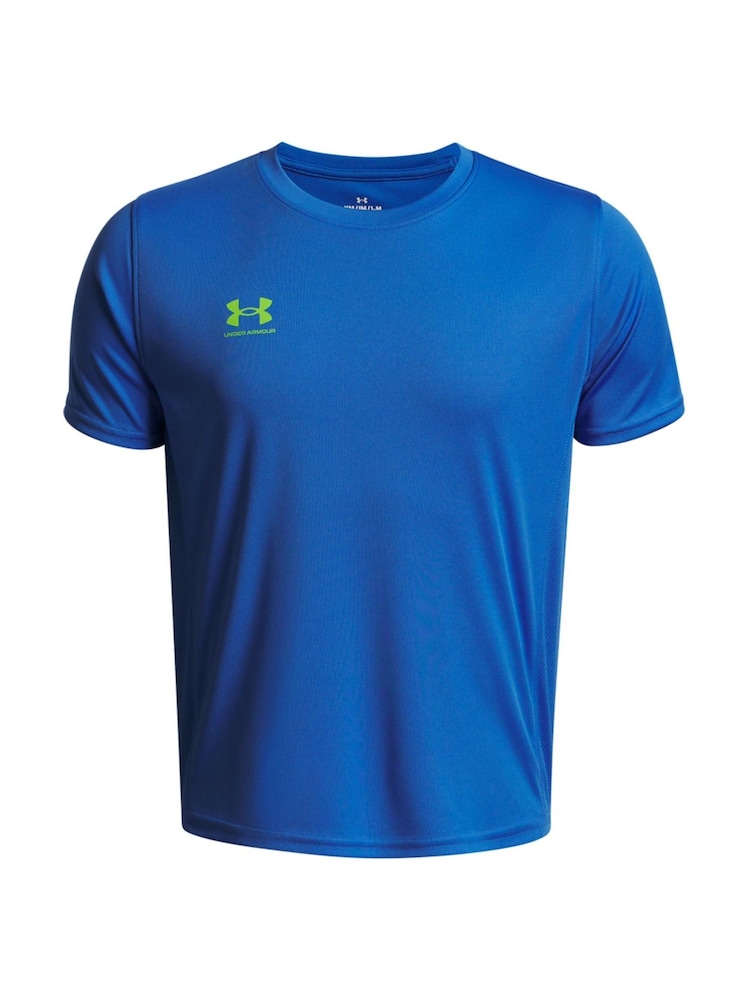 Under Armour Blue/Yellow Challenger Train Short Sleeve T-Shirt - Image 1 of 1 Under Armour Blue/Yellow Challenger Train Short Sleeve T-Shirt - Image 1 of 1