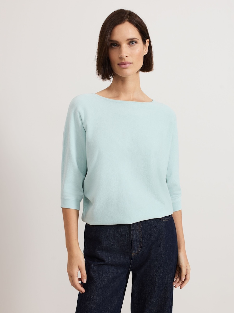 Phase Eight Blue Cristine Knit Jumper - Image 1 of 7