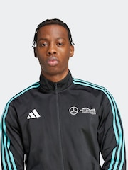 adidas Black Mercedes Petronas Formula One Team Track Top - Image 6 of 7