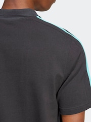 adidas Black Mercedes Petronas Formula One Team Polo Shirt - Image 6 of 8