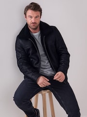 Lakeland Leather Harrier Pilotenjacke aus Lammfell - Bild 8 von 9