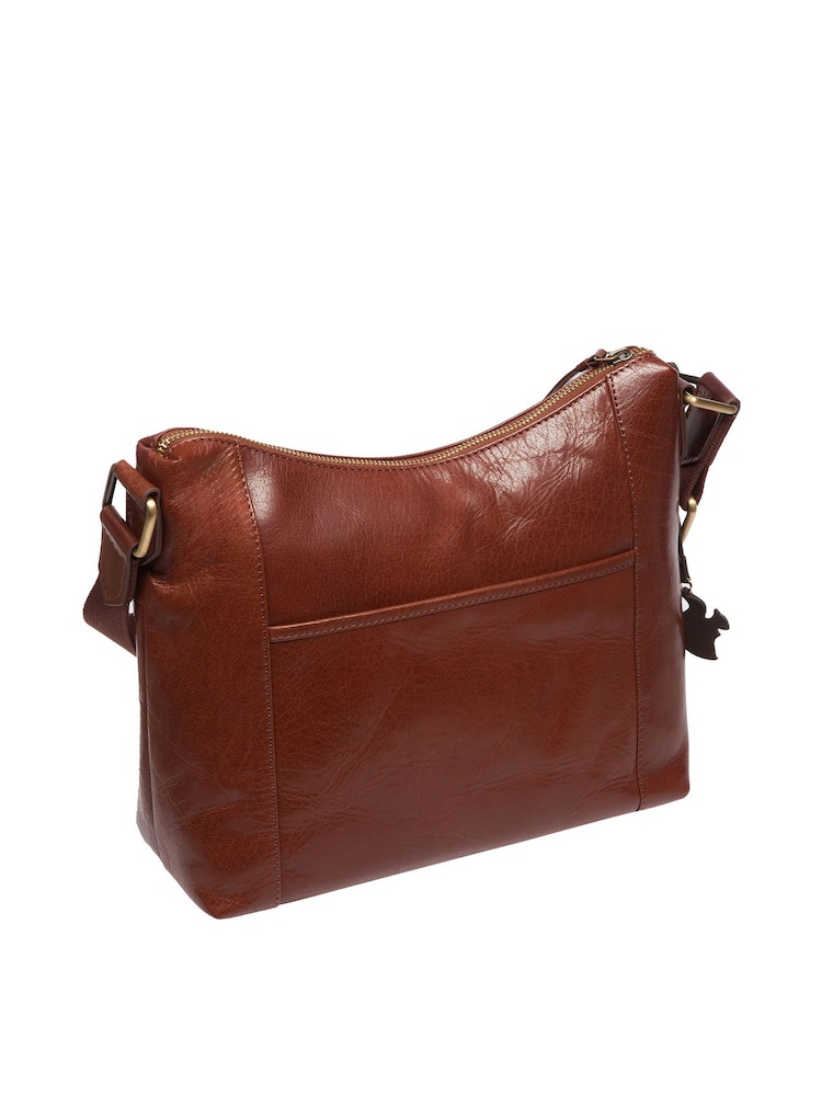 'Aimee' Leather Shoulder Bag - Image 3 of 7