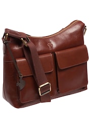 'Aimee' Leather Shoulder Bag - Image 4 of 7