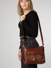 'Aimee' Leather Shoulder Bag - Image 7 of 7