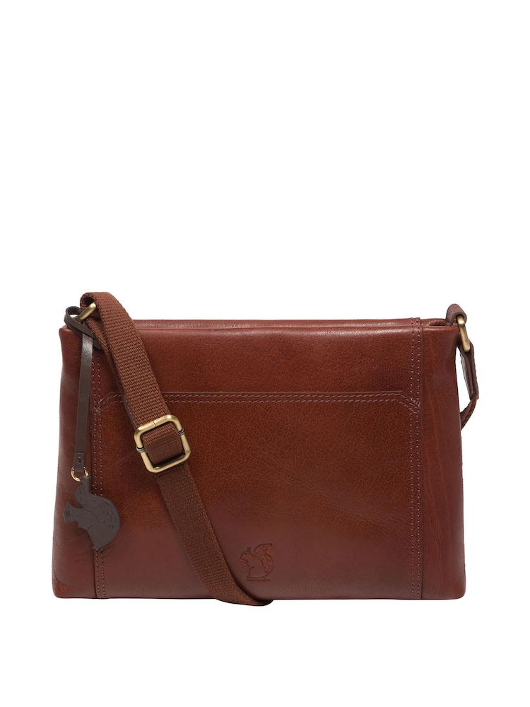 Conkca 'Blossom' Leather Cross-Body Bag - Image 2 of 6