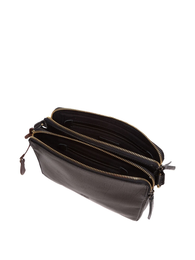 Conkca 'Ember' Leather Cross-Body Bag - Image 6 of 6