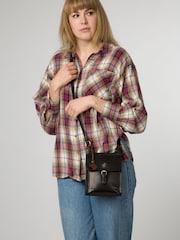 'Bryony' Leather Cross Body Bag - Image 1 of 5