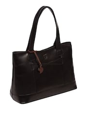 'Bay' Leather Tote Bag - Image 3 of 7