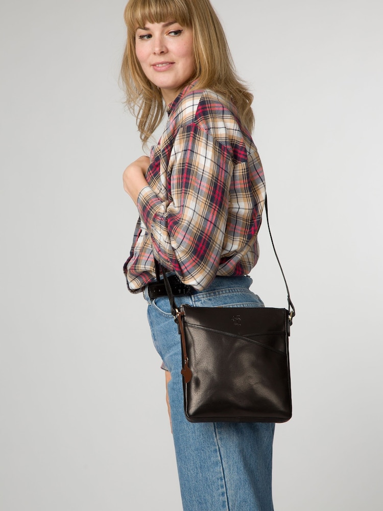 'Rose' Leather Cross Body Bag - Image 1 of 7