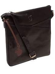 'Rose' Leather Cross Body Bag - Image 3 of 7