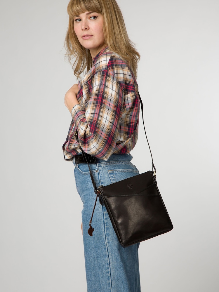 'Rose' Leather Cross Body Bag - Image 7 of 7