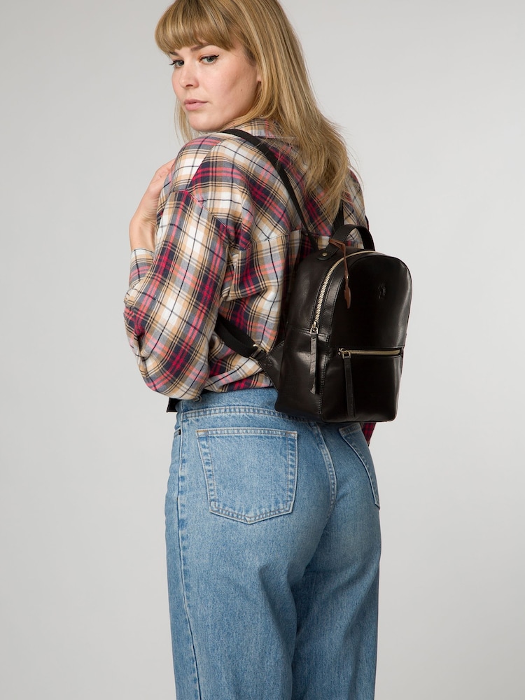 'Dream' Leather Backpack - Image 6 of 6