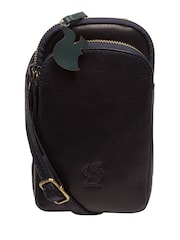 'Leia' Leather Cross-Body Phone Bag - Image 2 of 6