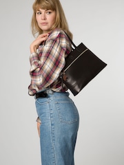 'Coral' Leather Handbag - Image 7 of 7