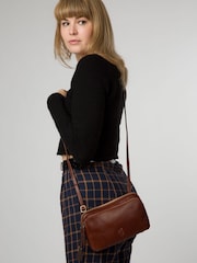 'Birdie' Leather Cross Body Bag - Image 1 of 5