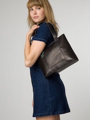 'Little Patience' Leather Tote Bag - Image 1 of 7