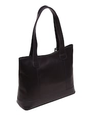 'Little Patience' Leather Tote Bag - Image 4 of 7