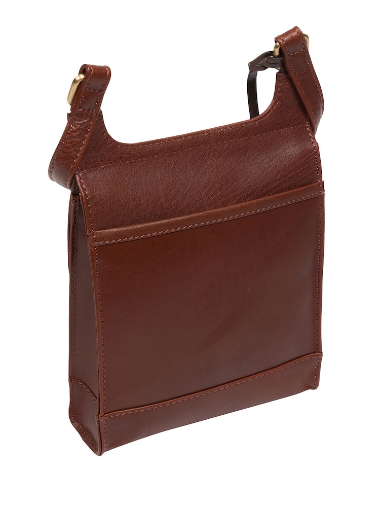 'Bryony' Leather Cross Body Bag - Image 5 of 5