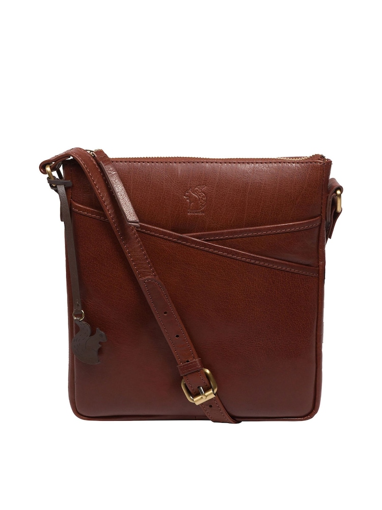 'Rose' Leather Cross Body Bag - Image 2 of 6