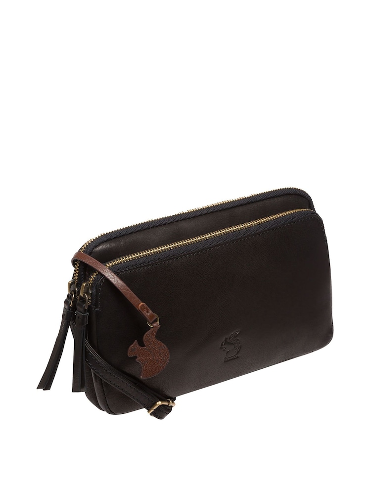 'Birdie' Leather Cross Body Bag - Image 3 of 6