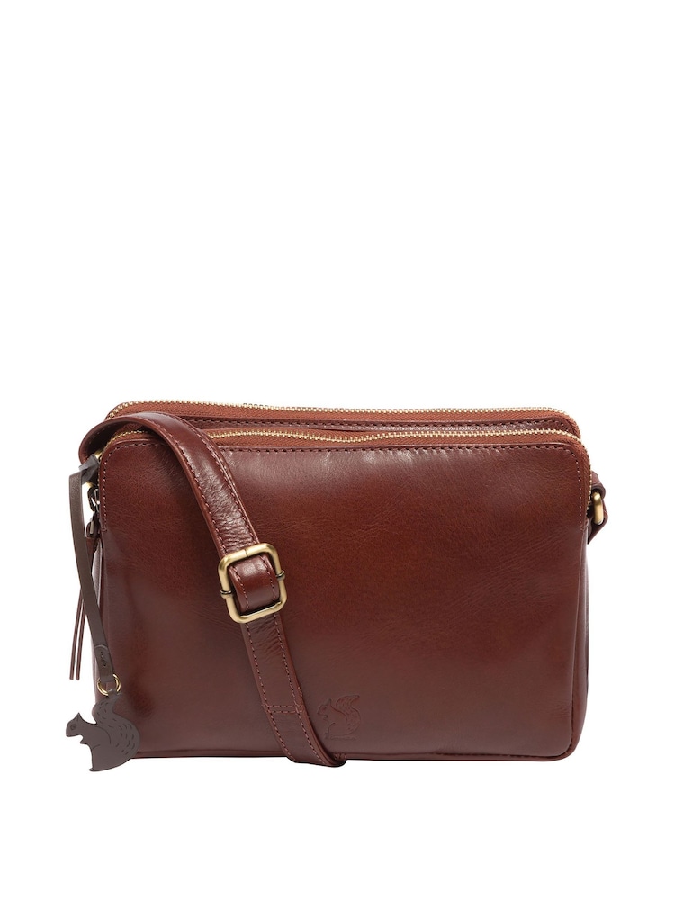 Conkca 'Ember' Leather Cross-Body Bag - Image 2 of 6
