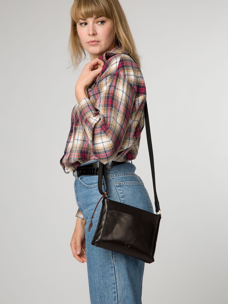 Conkca 'Blossom' Leather Cross-Body Bag - Image 1 of 7