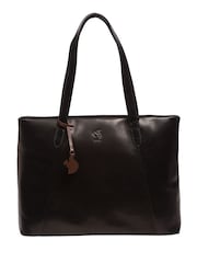 'Enola' Leather Tote Bag - Image 2 of 7
