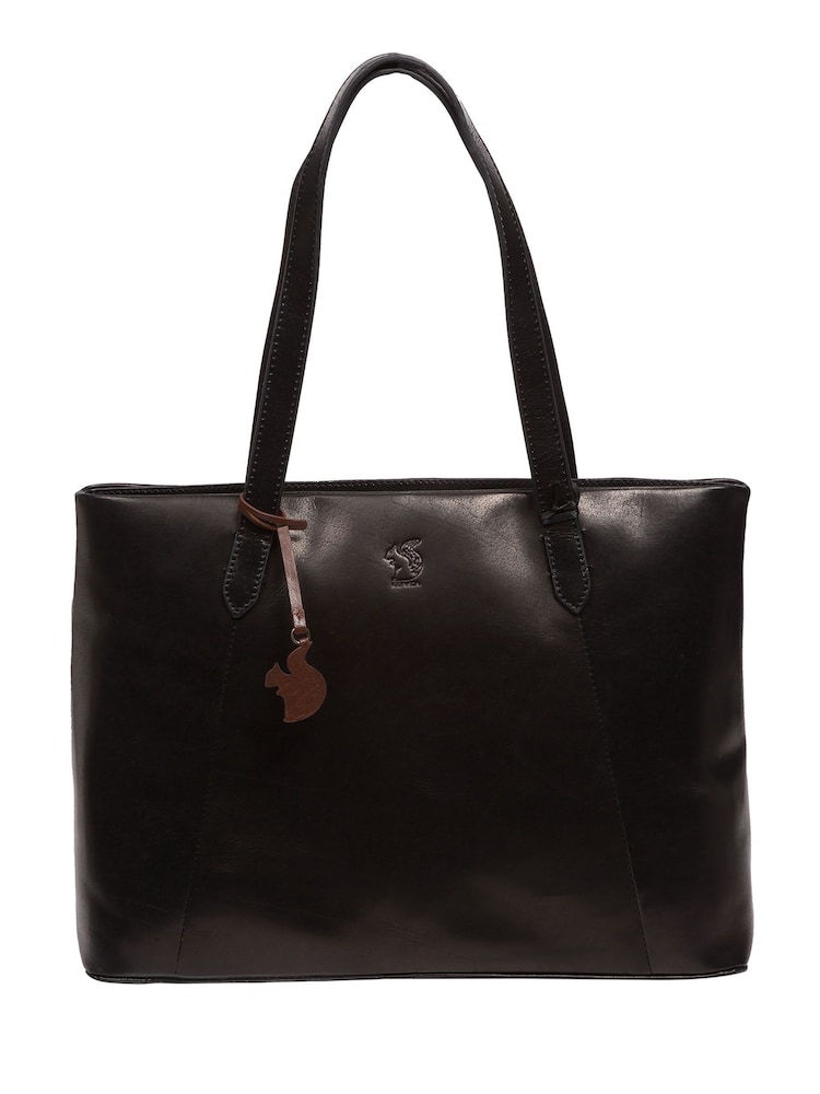 'Enola' Leather Tote Bag - Image 2 of 7