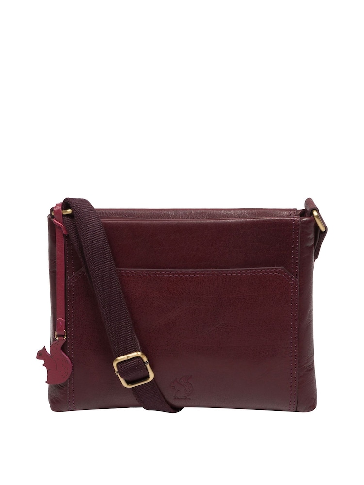 Conkca 'Blossom' Leather Cross-Body Bag - Image 2 of 7